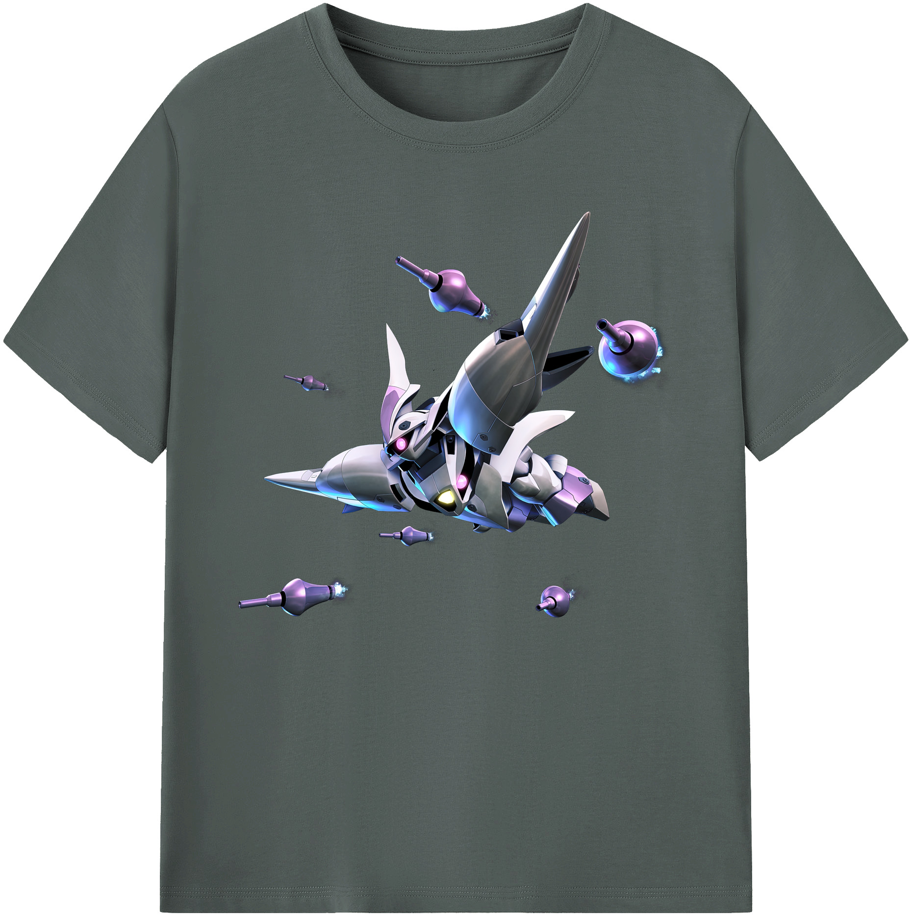 （画像用） 機動戦士ガンダム Mobile Suit Gundam 綿100％ メンズ半袖Tシャツ｜肌触りやわらか＆通気性